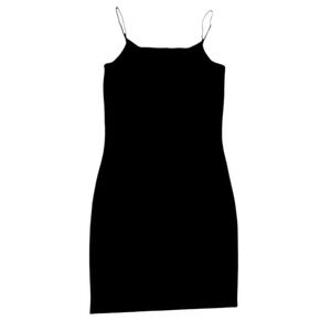💟 2/$20 Vanity Fair Black Slip Shape Wear Dress Large